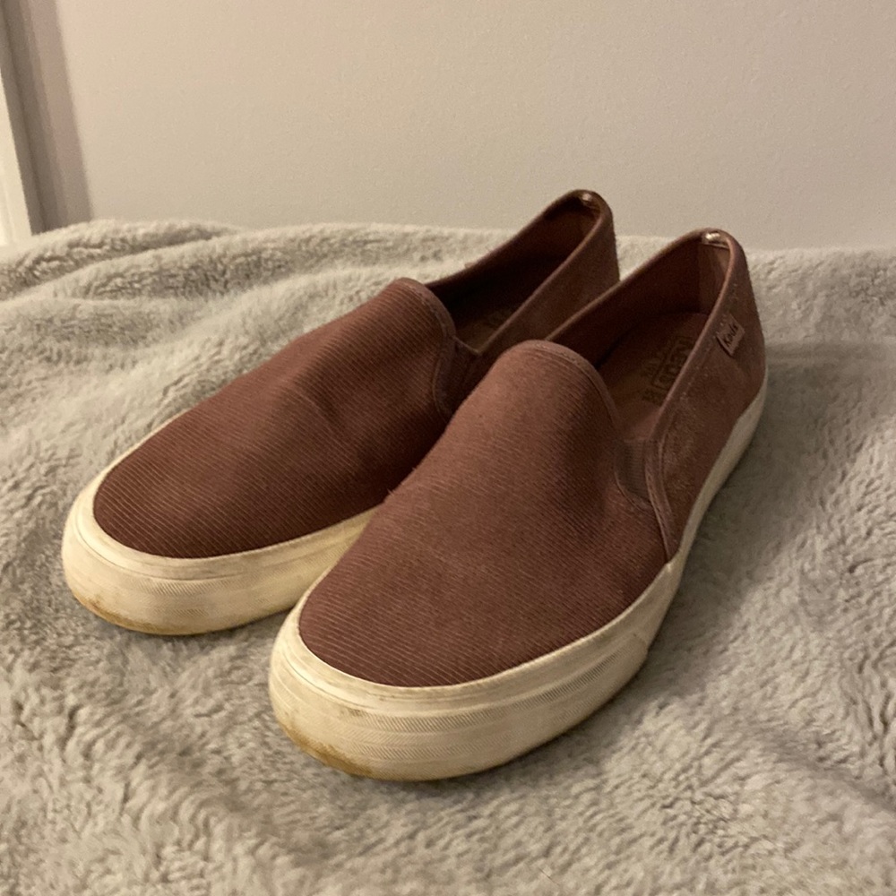 Keds sneakers purple ribbed. Size 10